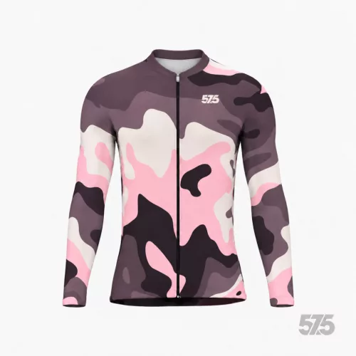 Kerékpáros mez hosszú ujjú - New Camo 3