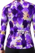 Kerékpáros mez hosszú ujjú - Form Clash Purple