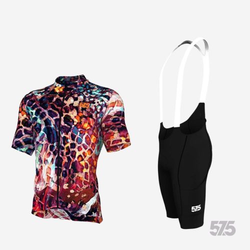 Kerékpáros Mez - PRO Gavia -  PSY Giraffe + Kerékpáros Cargo rövidnadrág kantáros - STANDARD BLACK - Base