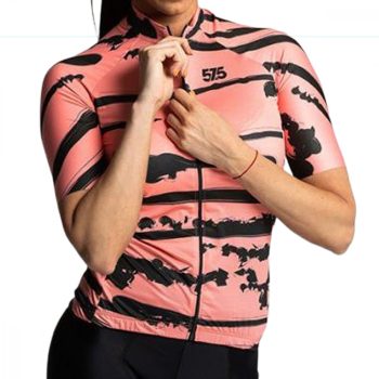   Kerékpáros Mez - PRO Gavia - INK - SLATE - Peach + Kerékpáros HIGH PERFORMANCE rövidnadrág Kantáros - STANDARD BLACK - Base