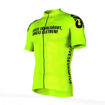   Kerékpáros Mez - PRO Gavia - KEEP - DISTANCE - Magyar + Kerékpáros HIGH PERFORMANCE rövidnadrág Kantáros - STANDARD BLACK - Base