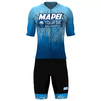   Kerékpáros Mez - PRO - TOUR DE ZALAKAROS 2026 + Kerékpáros rövidnadrág kantáros - TOUR DE ZALAKAROS 2026