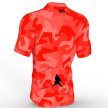 Kerékpáros Mez - PRO Gavia - ZED CAMO - Red + Kerékpáros HIGH PERFORMANCE rövidnadrág Kantáros - STANDARD BLACK - Base
