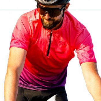   Kerékpáros Mez - Weekend - Dream - Coral-Purple + Kerékpáros rövidnadrág - STANDARD BLACK - Base