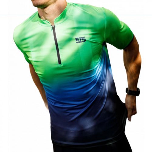 Kerékpáros Mez - Weekend - Dream - FLUO - BLUE + Kerékpáros rövidnadrág - STANDARD BLACK - Base