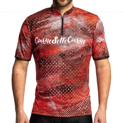 Kerékpáros Mez - Weekend - HURRICANO - RED + Kerékpáros rövidnadrág - STANDARD BLACK - Base