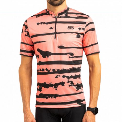 Kerékpáros Mez - Weekend - INK - SLATE - PEACH + Kerékpáros rövidnadrág - STANDARD BLACK - Base