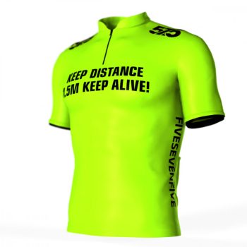   Kerékpáros Mez - Weekend - KEEP - DISTANCE - Base + Kerékpáros rövidnadrág - STANDARD BLACK - Base