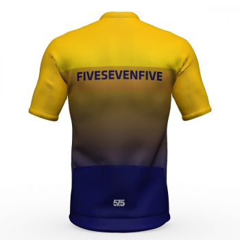   Kerékpáros Mez - Weekend - OMBRE - YELLOW + Kerékpáros rövidnadrág - STANDARD BLACK - Base