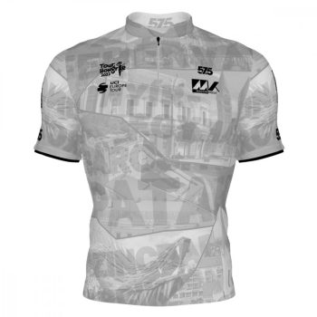   Kerékpáros Mez - Weekend - TOUR - DE - HONGRIE - Fehér + Kerékpáros rövidnadrág - STANDARD BLACK - Base