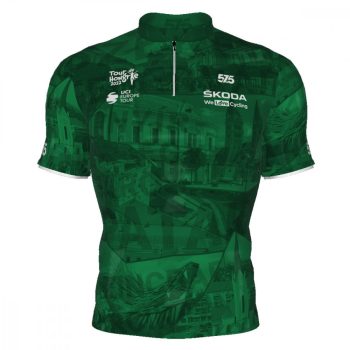   Kerékpáros Mez - Weekend - TOUR - DE - HONGRIE - Zöld + Kerékpáros rövidnadrág - STANDARD BLACK - Base