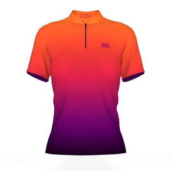   Kerékpáros Mez - Weekend - Női - DREAM - Orange-Purple + Kerékpáros rövidnadrág - STANDARD BLACK - Base