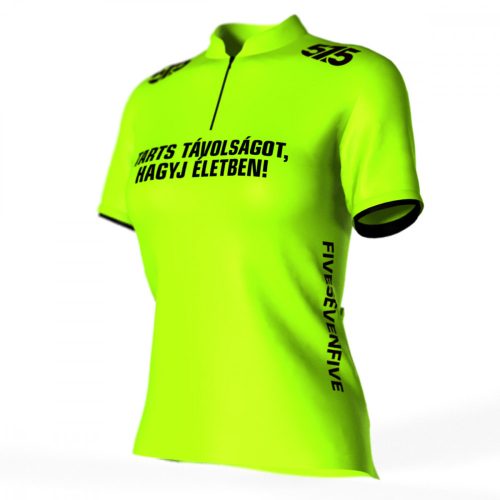 Kerékpáros Mez - Weekend - Női - KEEP DISTANCE - Magyar + Kerékpáros rövidnadrág - STANDARD BLACK - Base