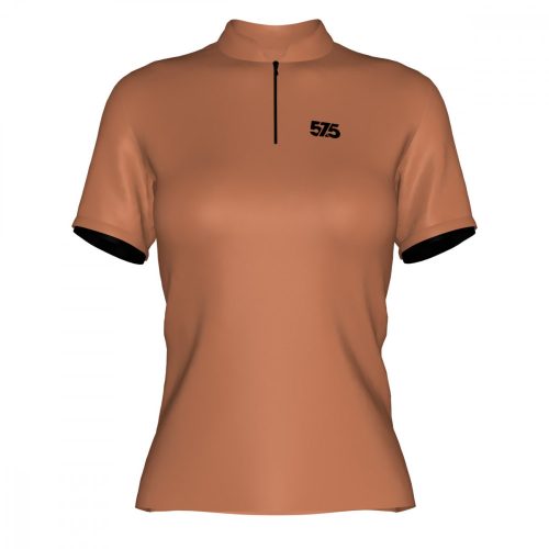 Kerékpáros Mez - Weekend - Női - MACAROON - barack + Kerékpáros rövidnadrág - STANDARD BLACK - Base