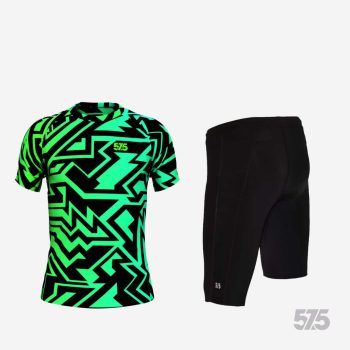   Futópóló High Performance - Aztec - Summerdog + Futónadrág rövid szárú - STANDARD BLACK