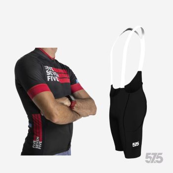   Kerékpáros Mez - PRO Gavia - 575 JEANS - Black + Kerékpáros Cargo rövidnadrág kantáros - STANDARD BLACK - Base