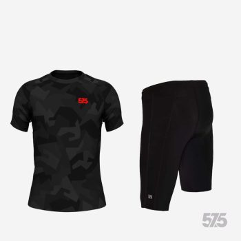   Futópóló High Performance - ZED Camo - Black + Futónadrág rövid szárú - STANDARD BLACK