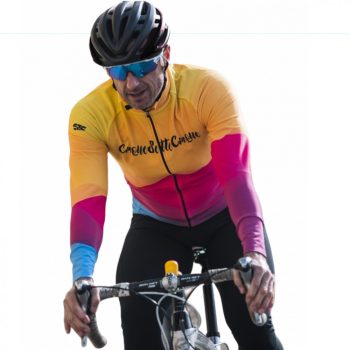   Kerékpáros Thermo felső - 4GRAD + Kerékpáros hosszúnadrág kantáros - STANDARD BLACK