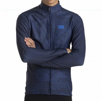   Kerékpáros Thermo felső - HIVE - Blue + Kerékpáros hosszúnadrág kantáros - STANDARD BLACK