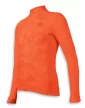 Kerékpáros Thermo felső - HIVE - Orange + Kerékpáros hosszúnadrág kantáros - STANDARD BLACK