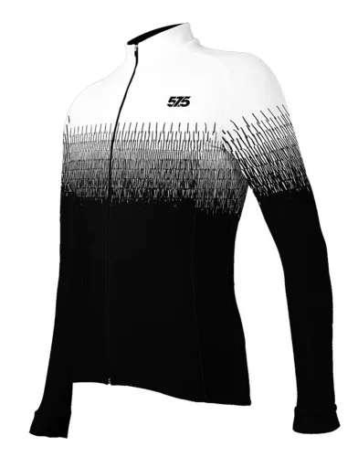 Kerékpáros Thermo felső - LINEAR - Narrow + Kerékpáros hosszúnadrág kantáros - STANDARD BLACK