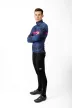 Kerékpáros Thermo felső - Meteor + Kerékpáros hosszúnadrág kantáros - STANDARD BLACK