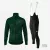Kerékpáros Thermo felső - Moire Green + Kerékpáros hosszúnadrág kantáros - STANDARD BLACK