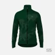 Kerékpáros Thermo felső - Moire Green + Kerékpáros hosszúnadrág kantáros - STANDARD BLACK