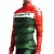 Kerékpáros Thermo felső - NATIONAL TEAM NEW + Kerékpáros hosszúnadrág kantáros - STANDARD BLACK