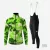 Kerékpáros Thermo felső - Pixel Camo Green + Kerékpáros hosszúnadrág kantáros - STANDARD BLACK