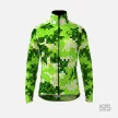 Kerékpáros Thermo felső - Pixel Camo Green + Kerékpáros hosszúnadrág kantáros - STANDARD BLACK