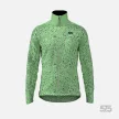 Kerékpáros Thermo felső - Terrazzo Light Green + Kerékpáros hosszúnadrág kantáros - STANDARD BLACK