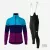 Kerékpáros Thermo felső - ThreeStripe Dark Magenta + Kerékpáros hosszúnadrág kantáros - STANDARD BLACK
