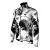 Kerékpáros Thermo felső - Tie Dye - BW + Kerékpáros hosszúnadrág kantáros - STANDARD BLACK