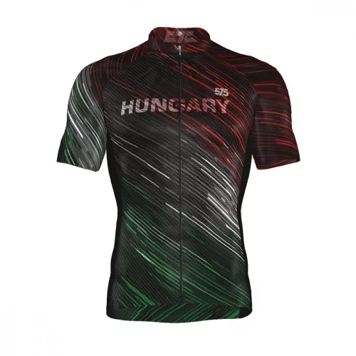 Kerékpáros Mez - PRO Gavia - HUNGARY + Kerékpáros Cargo rövidnadrág kantáros - STANDARD BLACK - Base