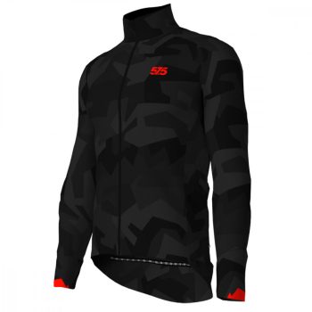   Kerékpáros Thermo felső - ZED Camo - Black + Kerékpáros hosszúnadrág kantáros - STANDARD BLACK