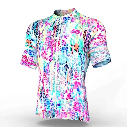 Kerékpáros Mez - PRO Gavia - Ice leopard + Kerékpáros Cargo rövidnadrág kantáros - STANDARD BLACK - Base