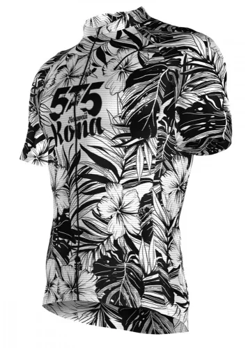 Kerékpáros Mez - PRO Gavia - KONA - Black - And - White + Kerékpáros Cargo rövidnadrág kantáros - STANDARD BLACK - Base