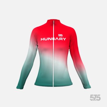   Futófelső BOSTON Női hosszú ujjal - Hungary G + Futónadrág RUN+ - STANDARD BLACK