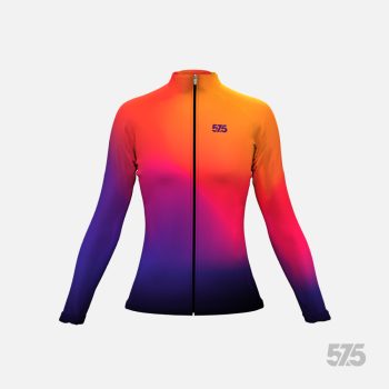   Futófelső BOSTON Női hosszú ujjal - New Gradient + Futónadrág RUN+ - STANDARD BLACK