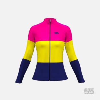   Futófelső BOSTON Női hosszú ujjal - Threestripe Pink + Futónadrág RUN+ - STANDARD BLACK