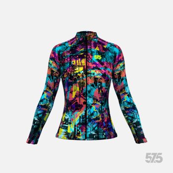   Futófelső BOSTON Női hosszú ujjal - ZKM + Futónadrág RUN+ - STANDARD BLACK