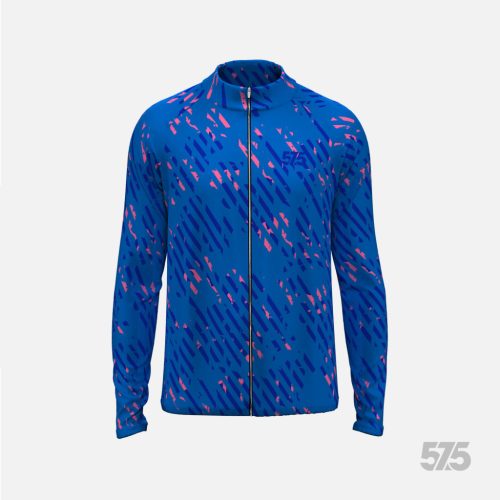 Futófelső BOSTON hosszú ujjal - Dorio Blue + Futónadrág RUN+ - STANDARD BLACK