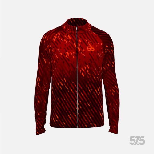 Futófelső BOSTON hosszú ujjal - Dorio Flame + Futónadrág RUN+ - STANDARD BLACK