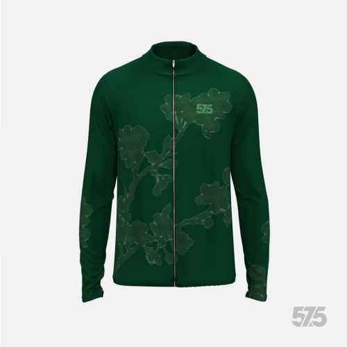 Futófelső BOSTON hosszú ujjal - Moire Green + Futónadrág RUN+ - STANDARD BLACK