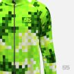 Futófelső BOSTON hosszú ujjal - Pixel Camo Green + Futónadrág RUN+ - STANDARD BLACK