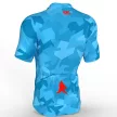 Kerékpáros Mez - PRO Gavia - ZED CAMO - Blue + Kerékpáros Cargo rövidnadrág kantáros - STANDARD BLACK - Base