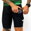 Kerékpáros Mez - PRO Gavia - ZED CAMO - Blue + Kerékpáros Cargo rövidnadrág kantáros - STANDARD BLACK - Base