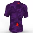 Kerékpáros Mez - PRO Gavia - ZED CAMO - Purple + Kerékpáros Cargo rövidnadrág kantáros - STANDARD BLACK - Base