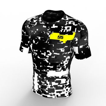 Rashguard Technikai felső rövid ujjú - Glitch Black